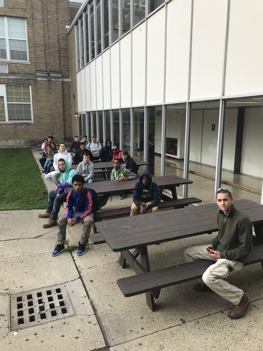 nfa_carpentry's tweet photo. New tables for the seniors. Carpentry 1 and carpentry 2 classes https://t.co/ItFEImDilz