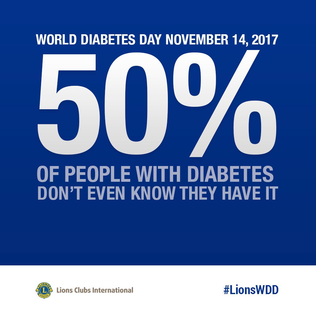 lionsclubs's tweet photo. World Diabetes Day is one month away. How will you support your community in fighting this disease? #WorldDiabetesDay #LionsWDD https://t.co/Xuz8VoaOvO
