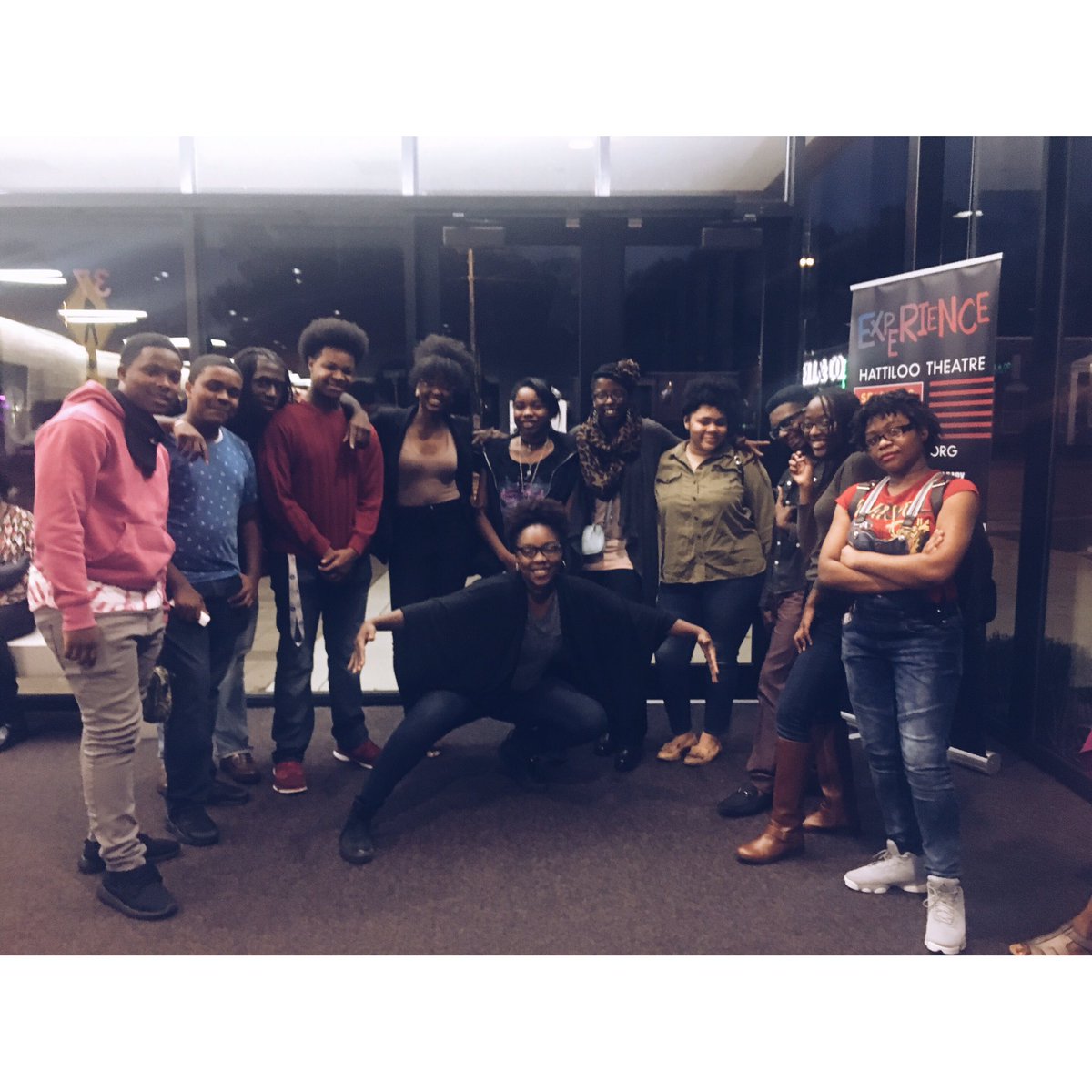 QSPoetry's tweet photo. Hung out with some Write On, Speak Out mentees and fellow mentors last night to see the play #FetchClay #WillPower #Excellent https://t.co/LIhgCgphUk