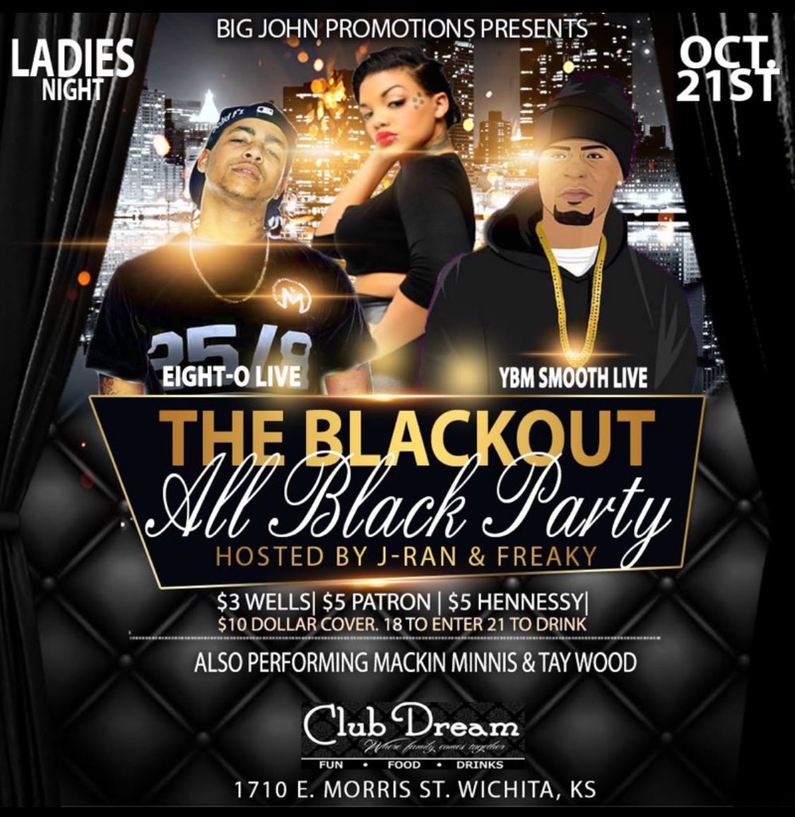 MackinMinnis's tweet photo. Next Saturday #TapIn #AllBlack #EightO #YBMSmooth #MackinMinnis #TayWood  💣🔌💲🔙🔛🔝🔜✔️⚫️◾️▪️◼️♣️♠️⬛️🏴 https://t.co/J94Y56vmdO