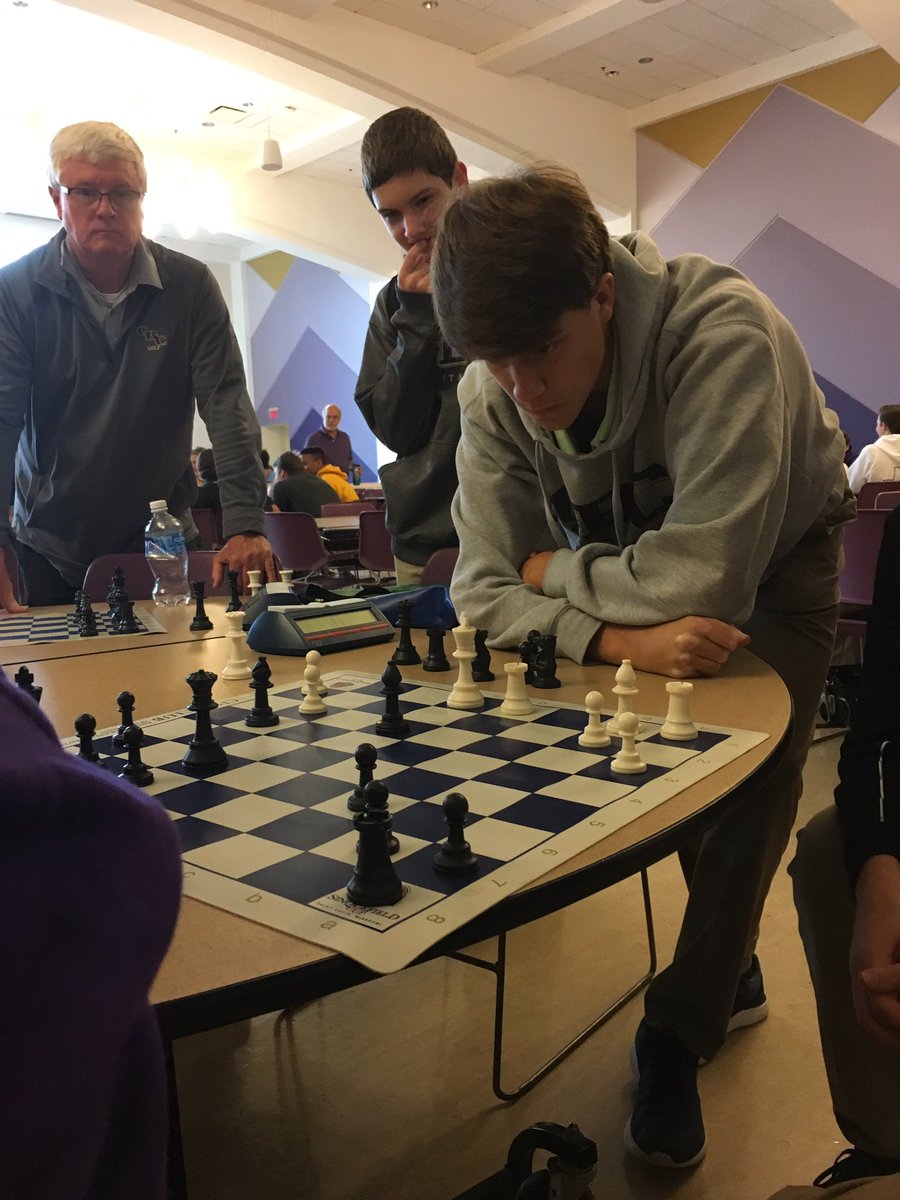 CBCHighSchool's tweet image. Big game today! (We also have a football game tonight.) @CBC_Chess_Club #MikeMac