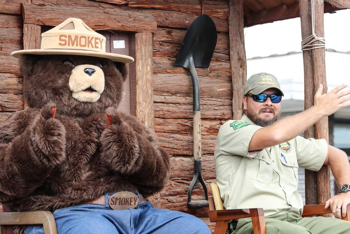 FFS_Chipola's tweet photo. Who has seen @smokey_bear for #FirePreventionWeek? @FLForestService has been on call spreading the message of #OnlyYou https://t.co/fmyoz8TMXy