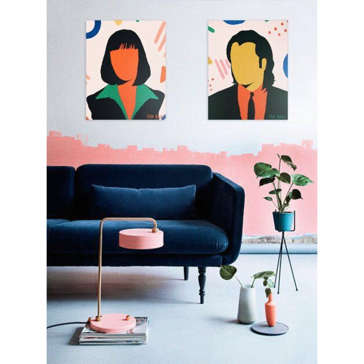 Bloombeesapp's tweet image. The @cocodavez  ’s art is absolutely different. The mixture of colors in her paintings hypnotize us! 

bloombees.com/shopping/cocod…