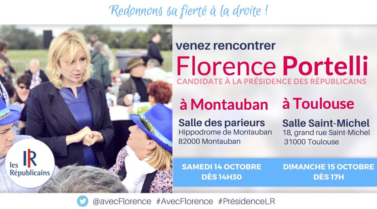 le31FloPortelli's tweet image. Venez nombreux à la rencontre de @FloPortelli qui est présente dans notre belle région #toulouse #montauban