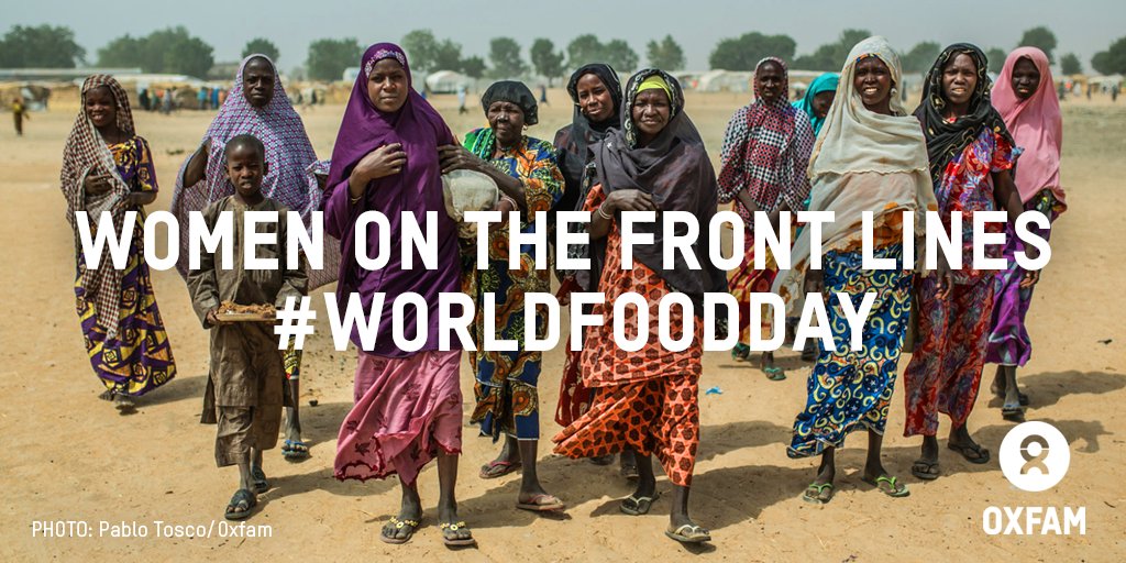 funarade's tweet image. Meet women on the front lines of the battle against hunger: oxf.am/2i8X3zT #WorldFoodDay via @OxfamAmerica