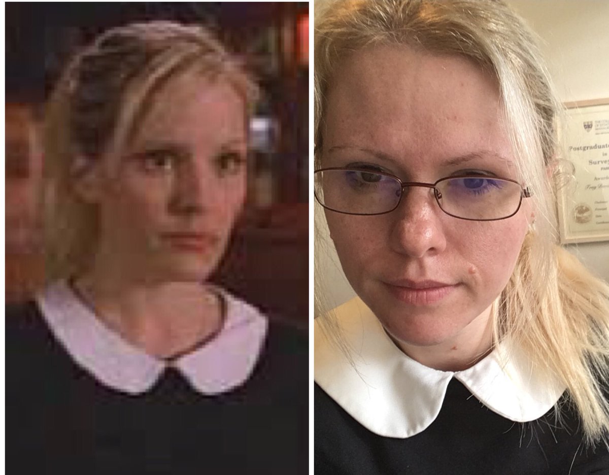_ColourMeOnce_'s tweet photo. Today’s look; vengeance demon   #itmustbebunnies🐰#anya #anyanka #btvs #buffyslays20 https://t.co/I1Ou0uiUtd