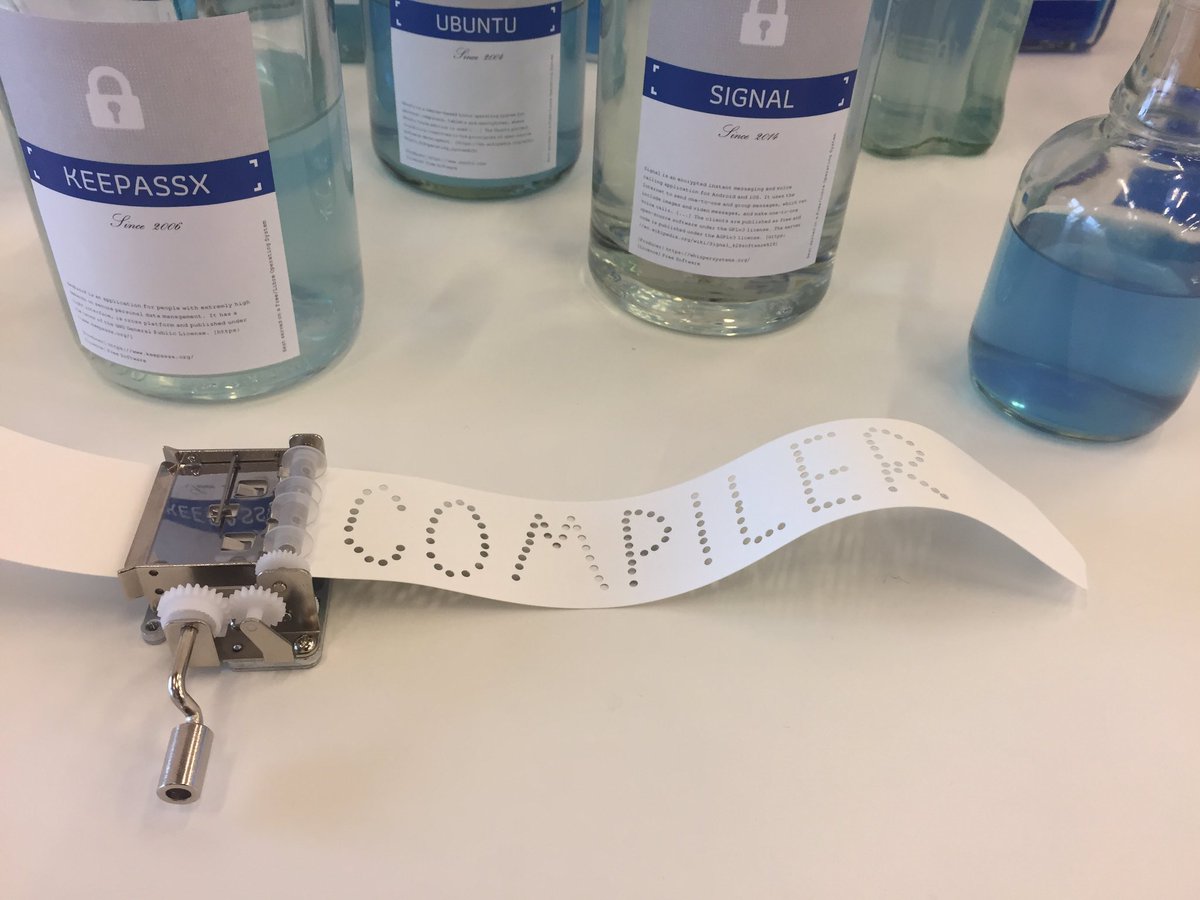 compilerzone's tweet photo. Are you working hard or hardly working when protecting your #data? ART:WORK @TateExchange #compilerzone https://t.co/3oMvJW7d4b