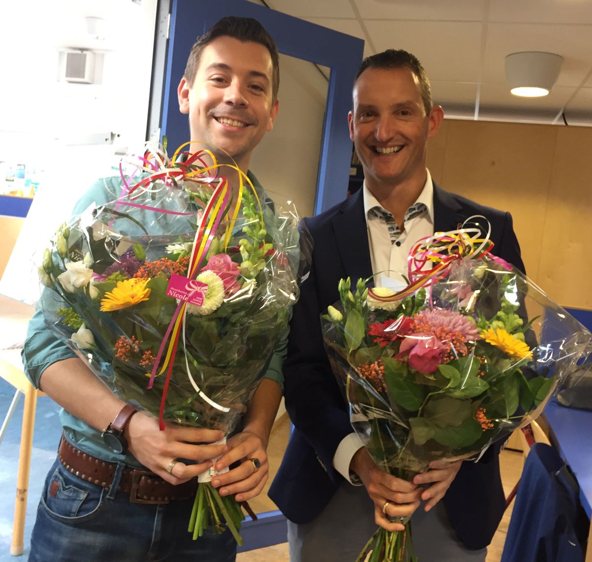 FrankBeks's tweet photo. Op vrijdag de 13e komen dromen uit. Samen met @School_update op t podium: #mozon naar de Cloud https://t.co/MXKgTI2hA4