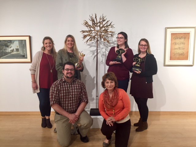 NextLOGiK's tweet photo. Celebrating our Hermes @AMCP_Awards and #OmniAwards for the @hocoarts website! See for yourself https://t.co/p50rwOwjx2 https://t.co/lJd02RKNul