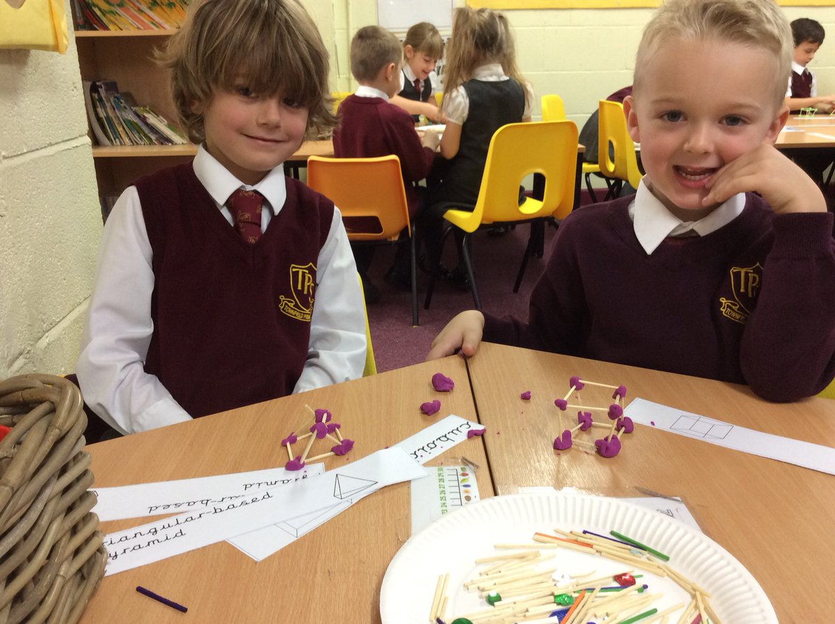 TPSRainbowBears's tweet photo. Making 3D shapes using sticks and play dough. We had so much fun! https://t.co/kmVFXsb8hg