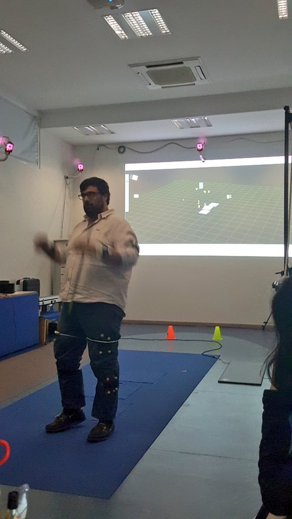 phaner_m's tweet photo. Visiting labs of @tecnico Institute for systems and robotics & biomechanical engineering #TIME2017 @TIMEAssociation https://t.co/JnLpeTSsYX