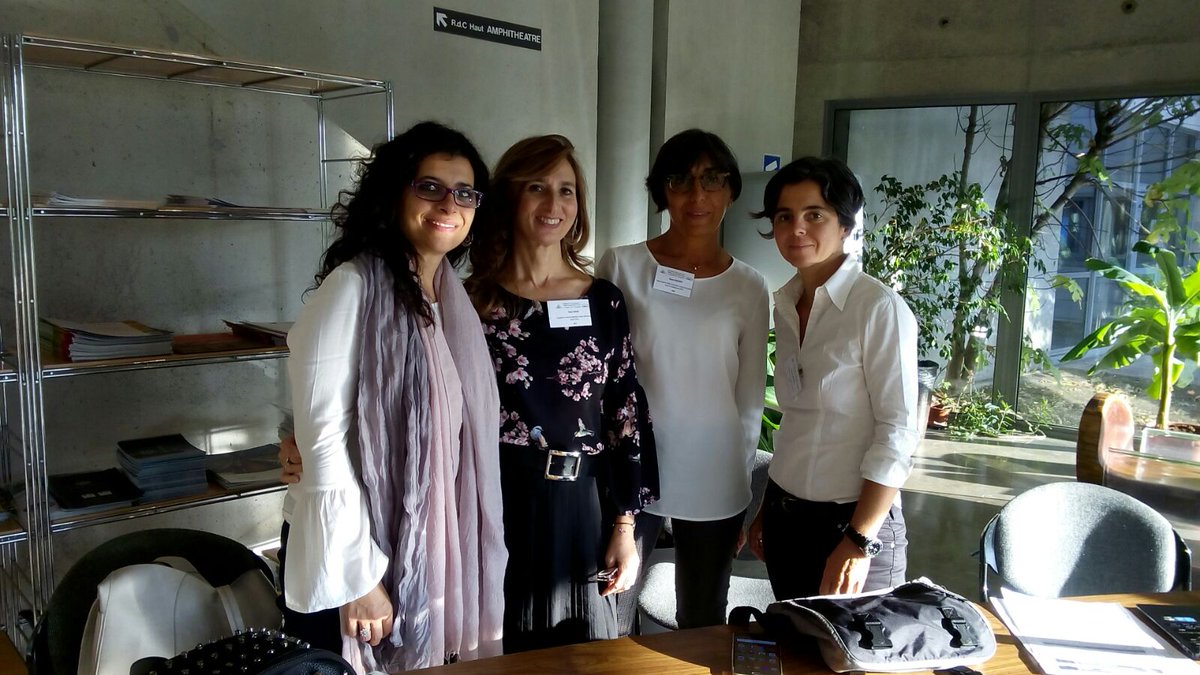 ORPRAMed's tweet photo. 4 Italian researchers from @CREA_Ricerca @ENEAOfficial and @uni_ct at #ARIMNet2 event @agropolisorg in #Montpellier. #WomenInResearch https://t.co/hKmQEYk2WZ