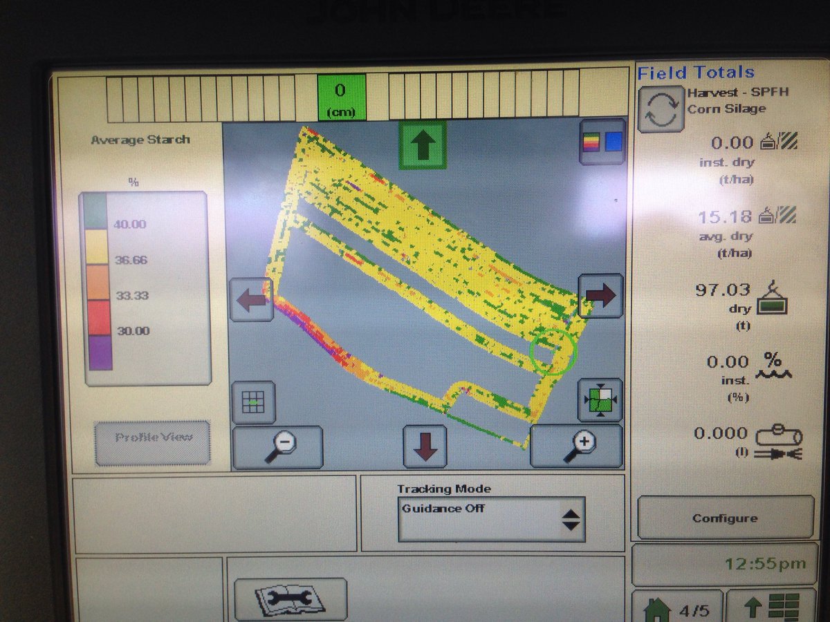 Maize harvest well underway <a href="/HarperAdamsUni/">Harper Adams University</a> looks set to be another classic year 38% starch ! And over 15t DM/ha