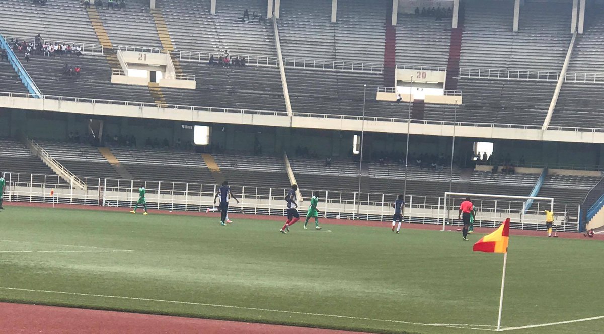 StadeMartyrs's tweet photo. Vendredi 13 octobre, Match amical #StadeMartyrs: DCMP- Real de Kinshasa (1-0). Un but de reprise après 1 penalty raté. https://t.co/VaXYgK98wL