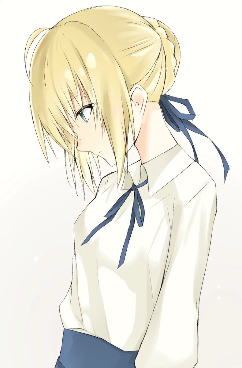 Ryochin A Twitter 横顔セイバーかいてみた Fate Ryochin A Twitter 横顔セイバーかいてみた Fate