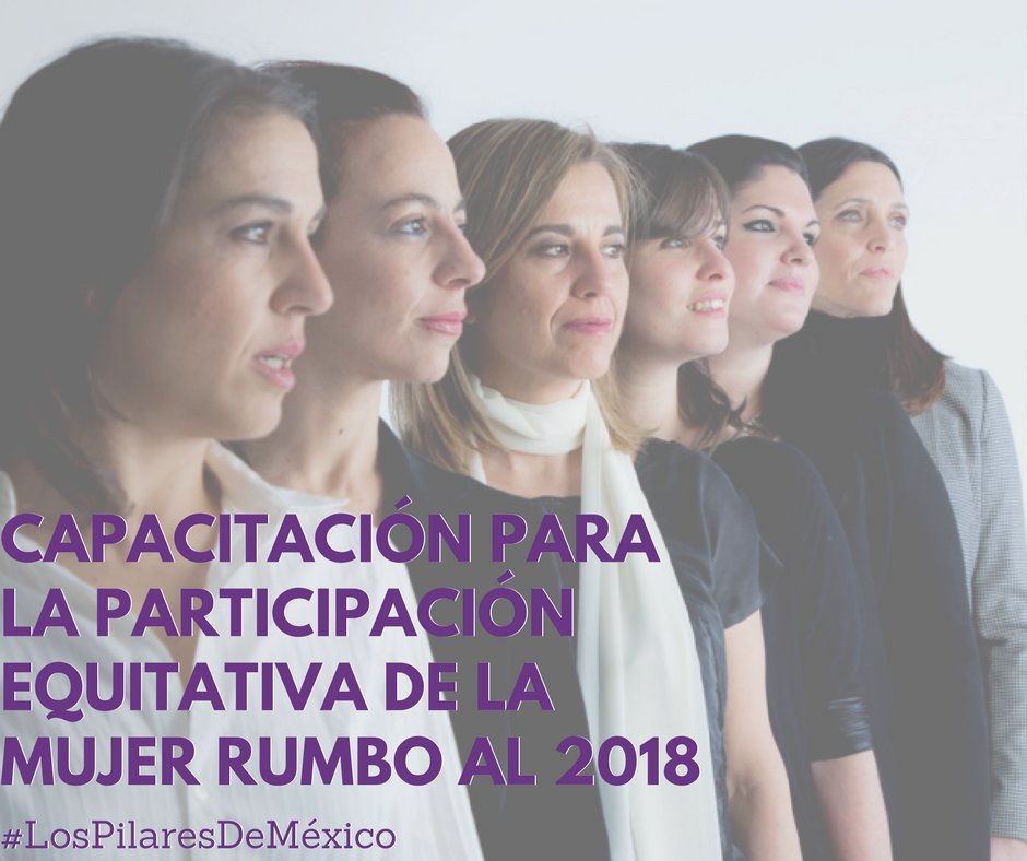 En el PES trabajamos para que todas las mujeres, candidatas de nuestro partido, lleguen a la contienda electoral en las mismas condiciones