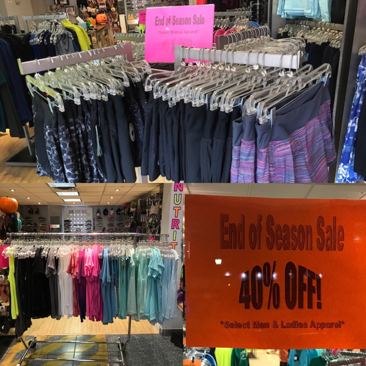 FFHoboken's tweet photo. End of Season Sale!! Lots of summer apparel at 40% off. Shorts and short sleeve tops, singlets and sleeveless tops for both men and women! https://t.co/XC7IZbeGwL