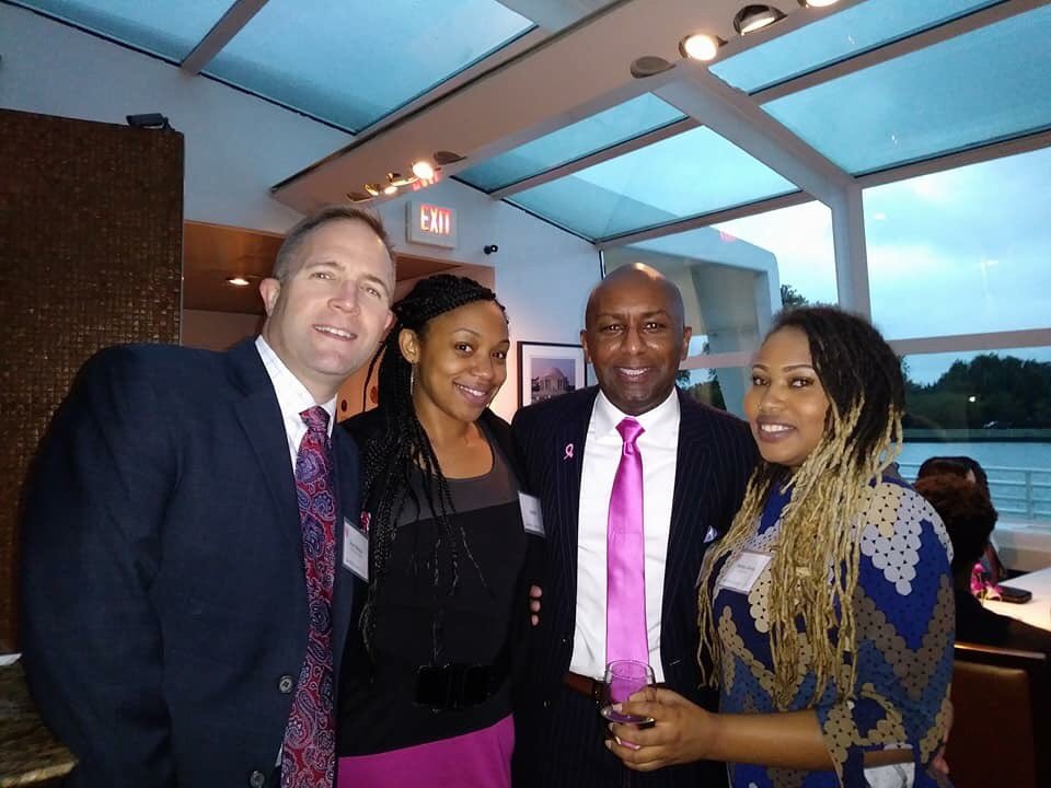 NCAWashDC's tweet photo. Life is sweet on @EntertainCruise with NCA members celebrating the @TheWharfDC. Thx Jasmin! #ncadc #WharfDC #trolleytoursdc #bigbusdc https://t.co/ypay9fTXYk