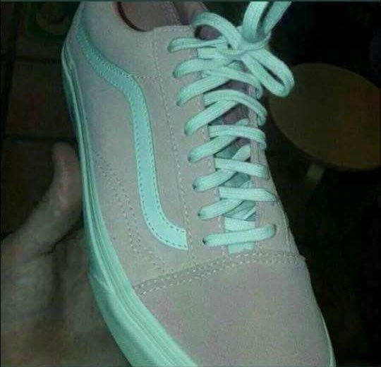 eyespaceeyewear's tweet photo. The shoes are the new dress! Do you see teal and grey or pink and white? #TeamTeal #TeamPink #TheShoes #TheDress #Eyespace #Fashion https://t.co/3KhePNIB9I