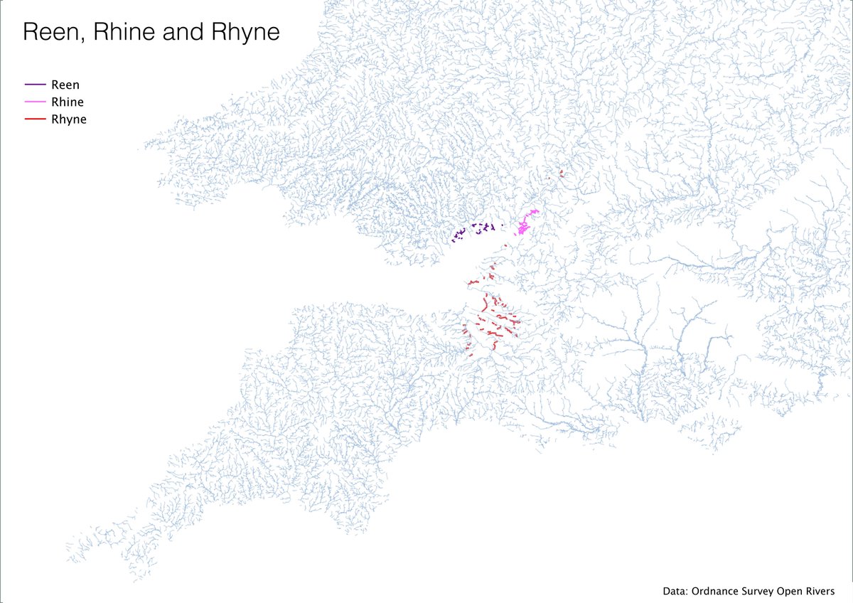 bdp_smith's tweet photo. @jemorgan_ @waterlevels @WhittinghamTim @OrdnanceSurvey @mksomerset @DrSueOosthuizen Lunchtime mapping - here you are! No #rheen in the data unfortunately! Amazingly local variations. . . https://t.co/BkW9GniA0z