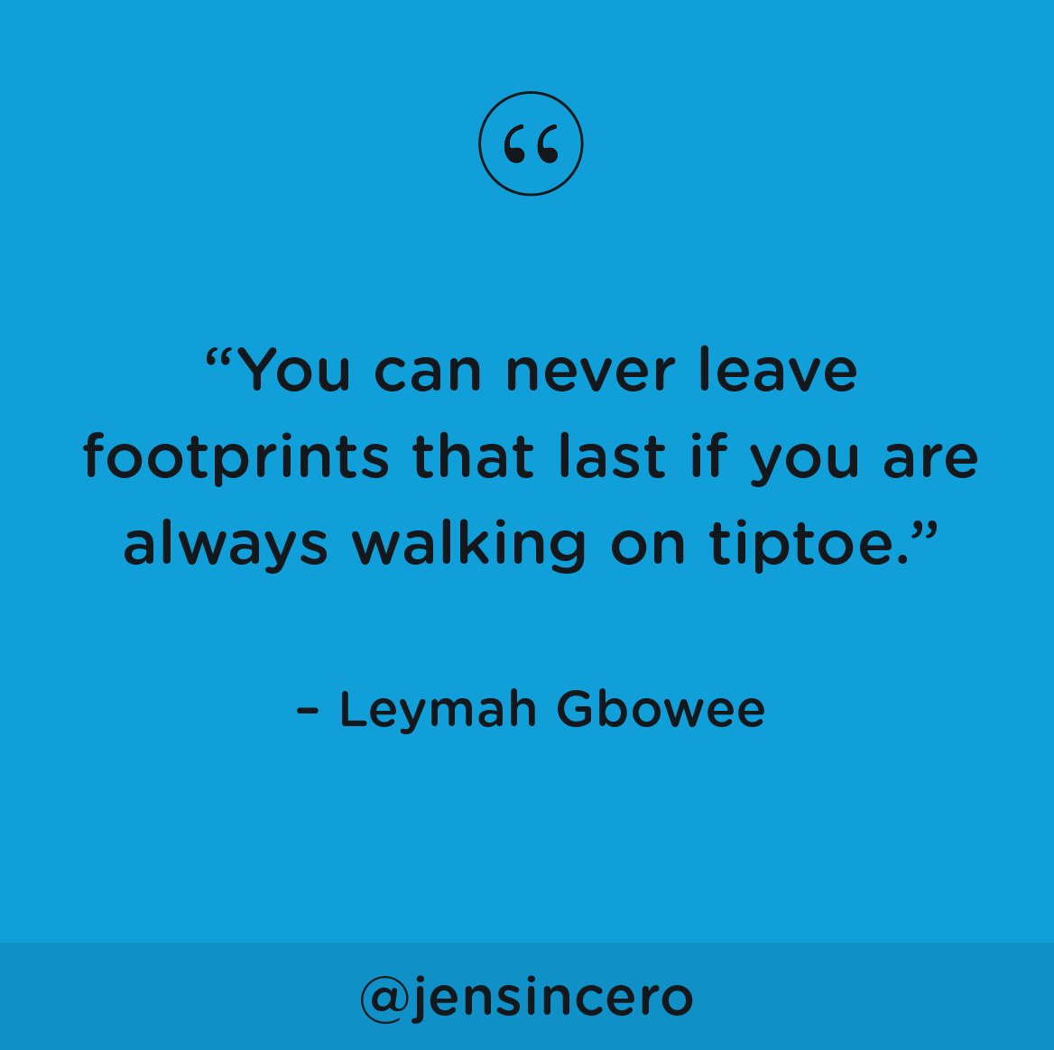JenSincero's tweet photo. To start living a life you’ve never lived before, your faith in yourself must be greater than your fear. #youareabadass #QOTD https://t.co/ewbrNJgRlY