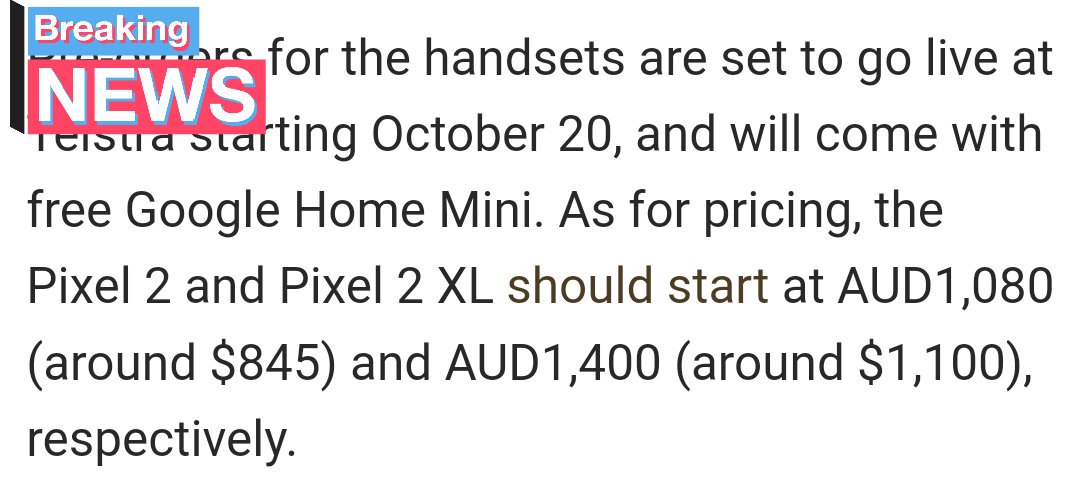 It should be noted the pixel 2 is $1080 with 1080p screen, XL is $1400 with 1440p screen, Coincidence?😂 #Pixel2 #pixel2xl  <a href="/madebygoogle/">Made by Google</a>