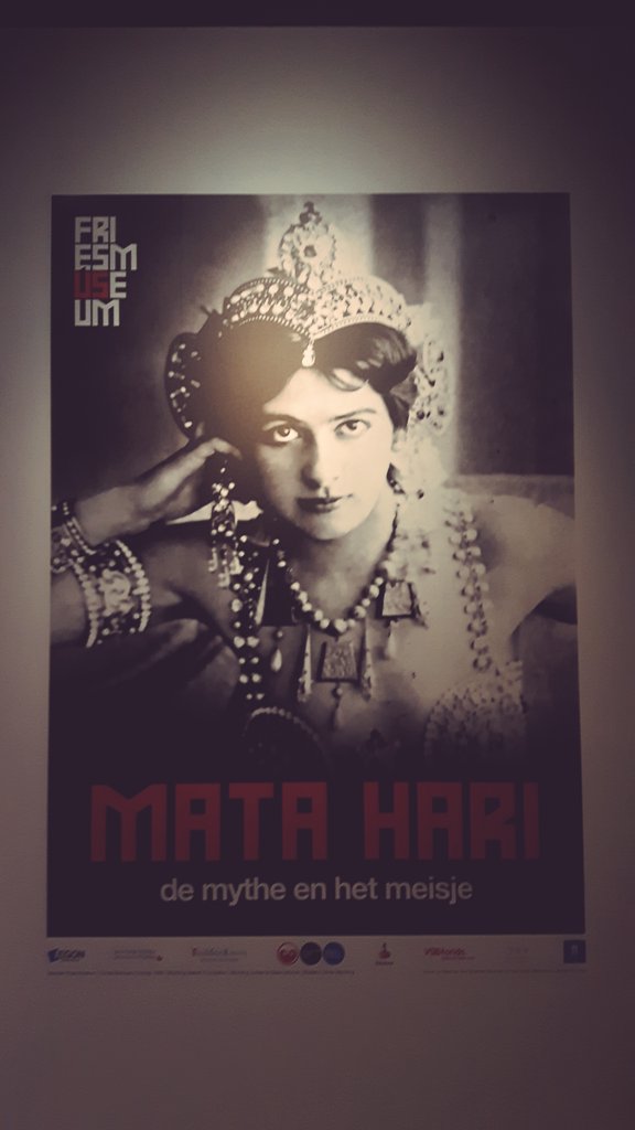 Tentoonstelling Mata Hari, het meisje en de mythe, tot 2 april 2018 #Friesmuseum #Leeuwarden #LF2018