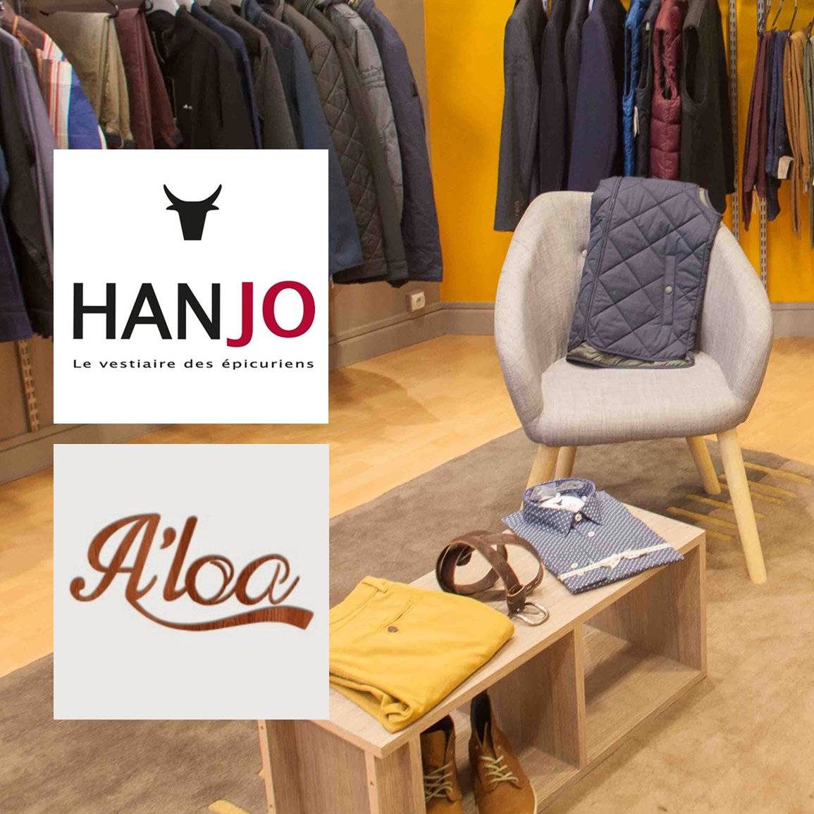 HanjoFR's tweet image. Les chemises @HanjoFR sont maintenant disponibles à #Hesdin (62) chez A'LOA !