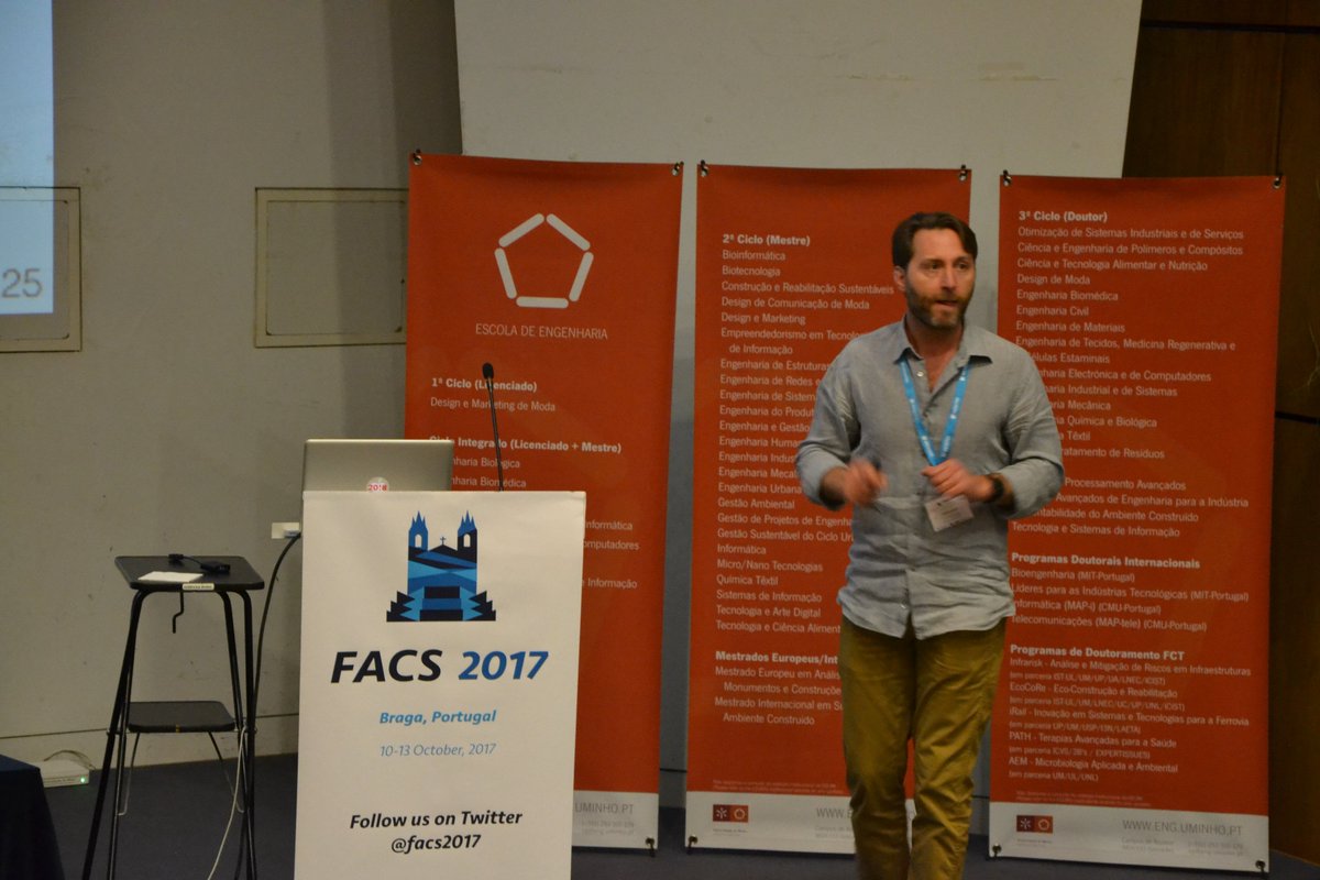 INESCTEC's tweet photo. #FACS2017 ended today. It was organised by HASLab/INESC TEC. Thank you all the participants who joined us in Braga, Portugal! #software https://t.co/mo1TknAXg3