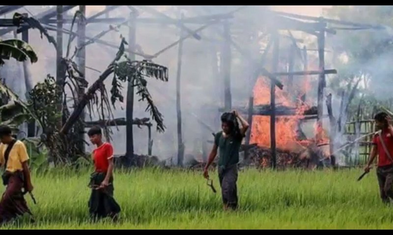 Nasirahammad4's tweet photo. #RohingyaGenocide #StopFascism #stopKiling #Myanmar https://t.co/tn5ykZ7tqY