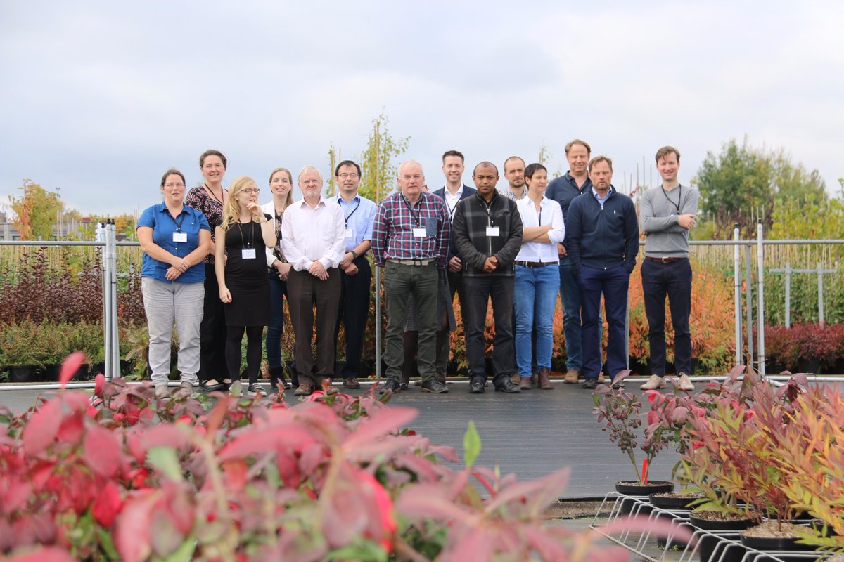 BrunoGobin's tweet image. #Bio4Safe Consortium is ready to improve water and fertilizer use in Horticulture thanks to EU funding, among the plants at #pcsierteelt