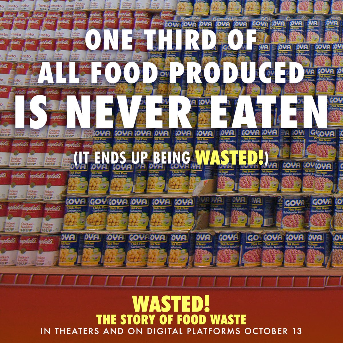 RockefellerFdn's tweet photo. #RethinkFood! Check out #Wasted: The Story of Food Waste now playing in theaters & on @itunes. https://t.co/yjR3BCb37r #RFsupported https://t.co/3plOwtxpLT
