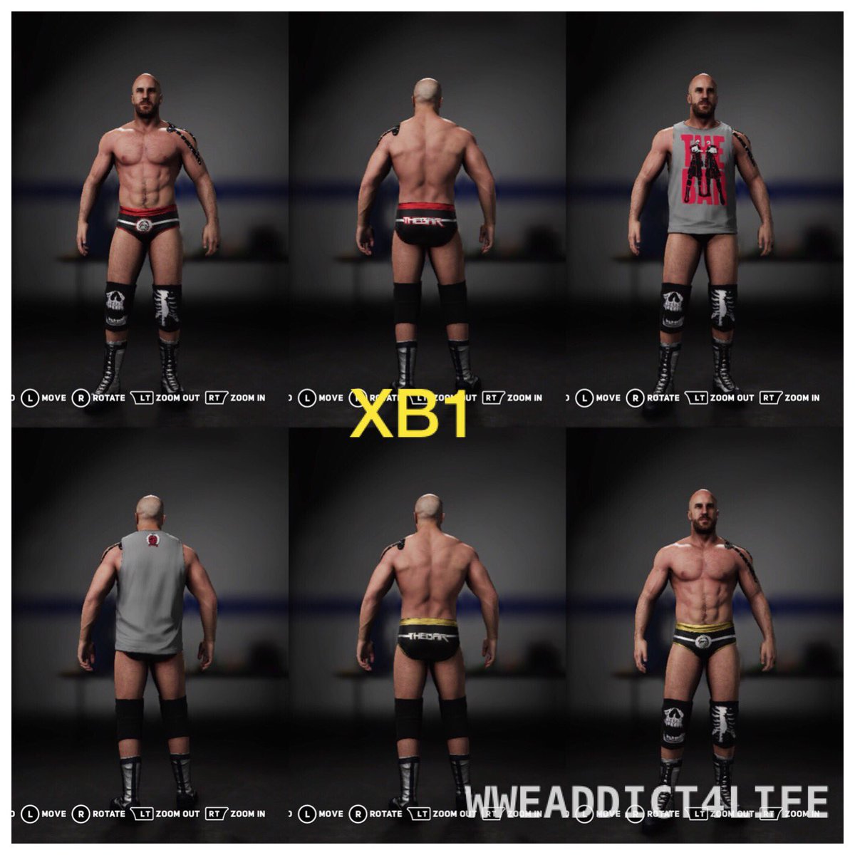 wwe 2k18 alternate attires wwe 2k18 alternate attires
