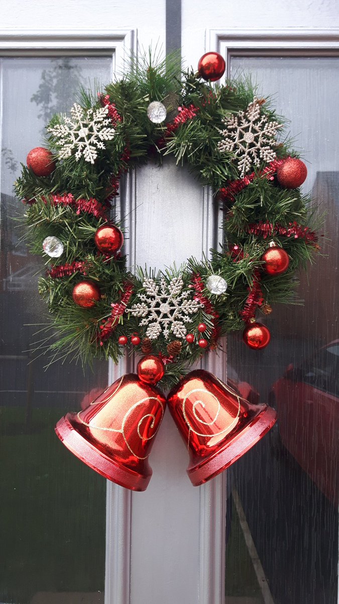 Christmas festive Wreaths £20 - delivered free in the Bolton area, postage is £6 anywhere in the UK