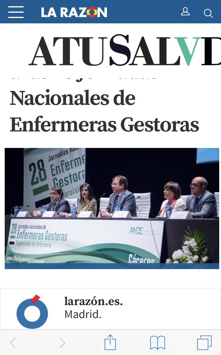 28_ande's tweet photo. Más de 600 profesionales asisten a las #28enfermerasgestoras https://t.co/K0VgKgcaVZ @ANDEorg @larazon_es https://t.co/sytVI2vojN