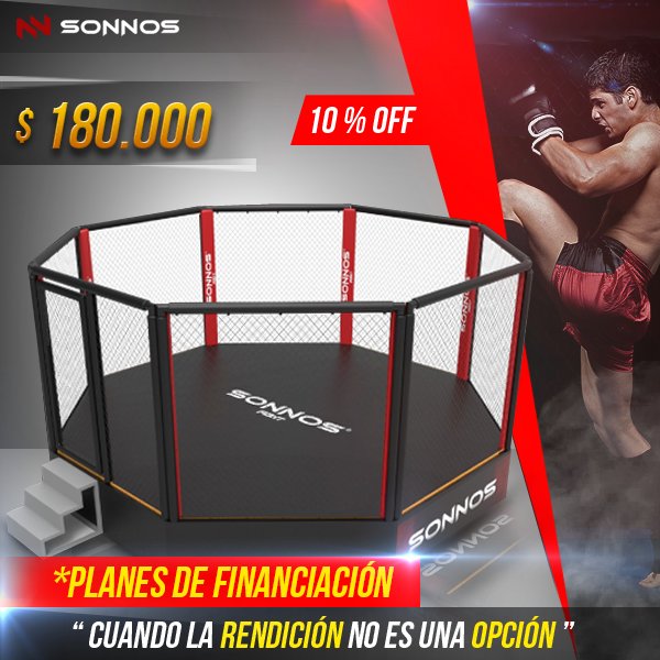 Sonnosok's tweet photo. ¿Querés una Jaula de MMA? ¿Sabías que se fabrican en Argentina? ¡Sonnos tiene eso que estás buscando! https://t.co/QDzWwoQYM8
