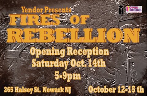YendorArts's tweet photo. This Saturday is our opening of the Fires of Rebellion pop up art exhibition Free Entry Food x Dope Art x Good people https://t.co/7MQ60tD4do