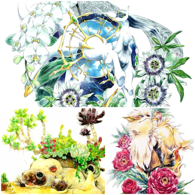 #植物好きな植物モチーフ作家さんの作品が見たい
お花も葉っぱも枝も蔓もとにかくもりもり! 