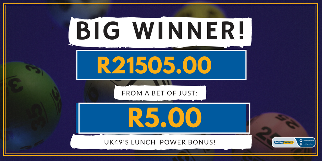 TabSouthAfrica's tweet photo. One lucky punter from our #Kensington branch will be in all smiles today after hitting it big in the UK49s Lunch draw #BIGWINNERALERT #UK49s https://t.co/dWA8ZWXXC9