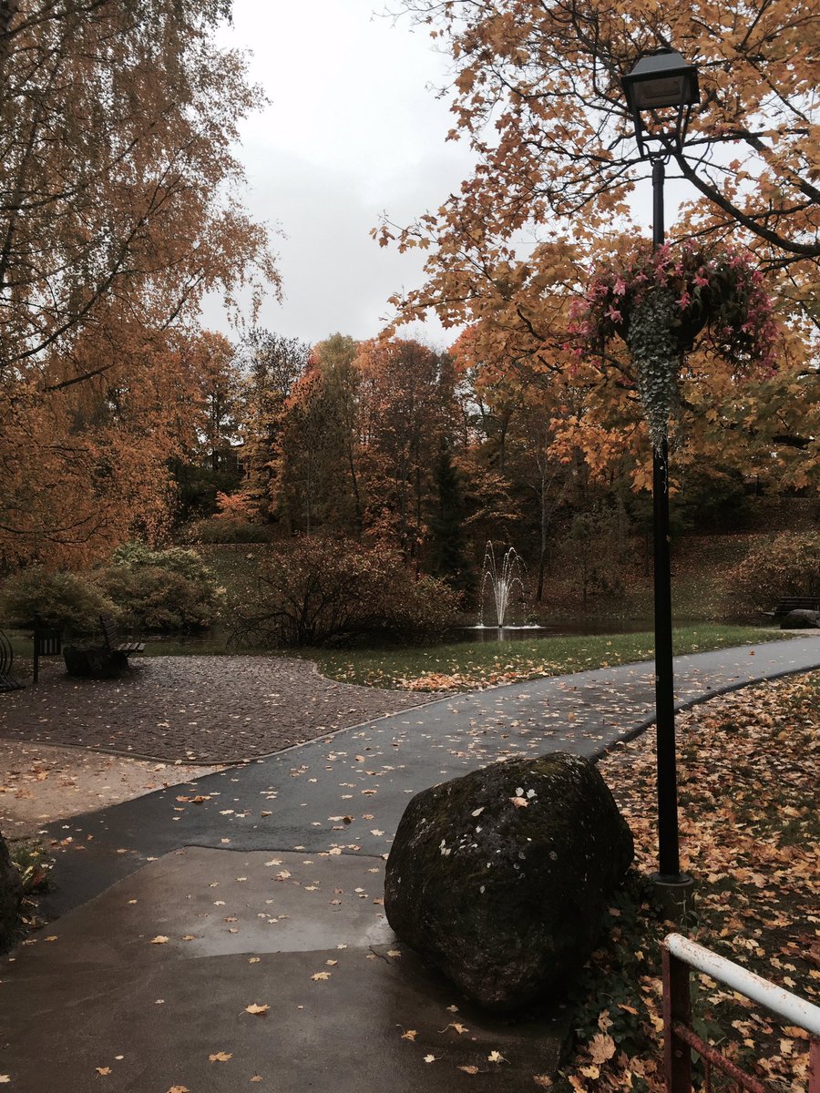 GintsKukainis's tweet photo. Sveicieni no Smiltenes Vecā parka baudot zelta rudeni, lai patīkamiem mirkļiem bagātas brīvdienas! https://t.co/Qwzbo89k6M