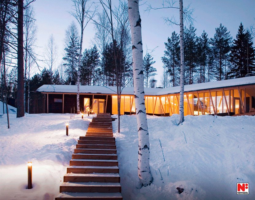 Perfect voor quality time met het gezin! Verblijf in alle rust in het prachtige bosgebied van #Finland. bit.ly/2yhhO2G