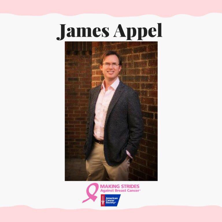 StridesCLT's tweet photo. Our next Real Man is Dr. James Appel!Thanks for all the hard work and dedication you have towards Real Men Wear Pink! #msabc #msabcclt https://t.co/5MV0iMCwGU