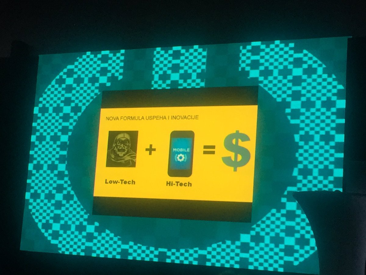 jelenaradonjic's tweet photo. Low-tech + hi-tech je nova formula za uspjeh 💥 @yusmart #network2017 #networkmne https://t.co/SIWbaNT73K
