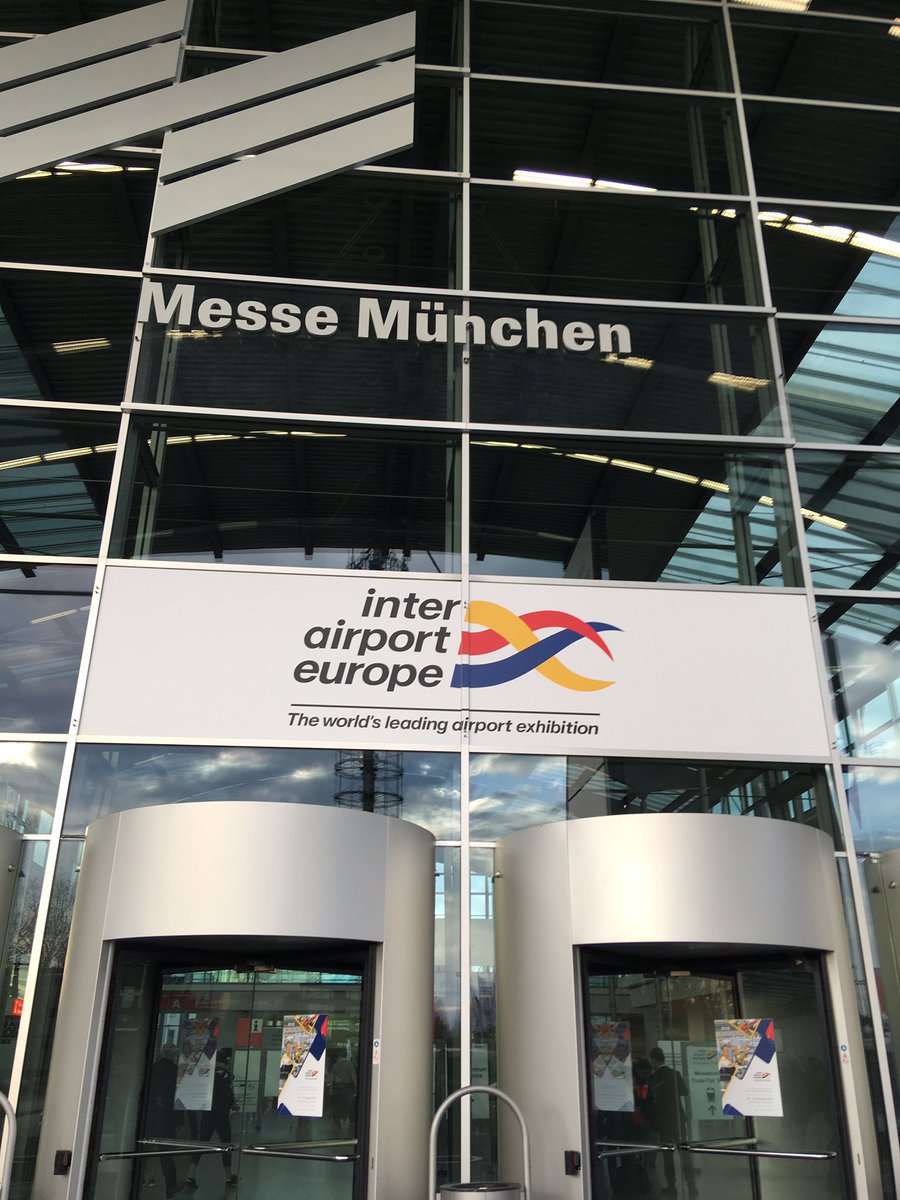 HBlair4's tweet photo. Inter Airport Europe, over and out! Good week in Munich, now home for a proper brew and some cadburys #Work https://t.co/DDn5JrBbQy