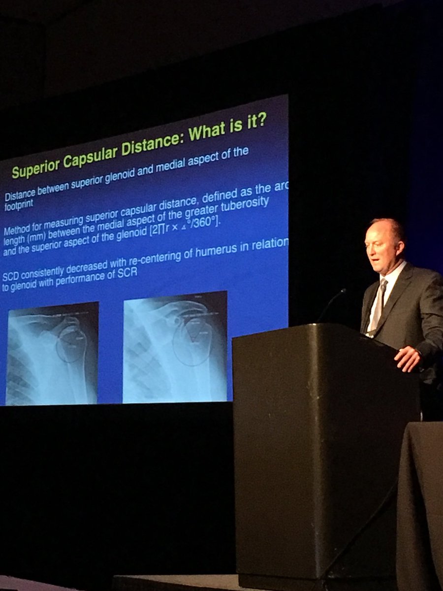 Dr. Pennington discussing shoulder superior capsular recon at the #AOAO fall conference. Cutting edge work - great results <a href="/MOSHOrthopedics/">MOSH Orthopedics</a>