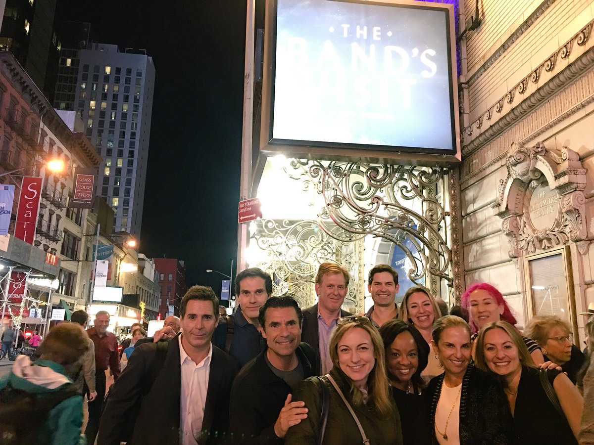 MartinaSuess's tweet photo. Fun night out with the best team @Wunderman @TheBandsVisit https://t.co/NXErKy3spM