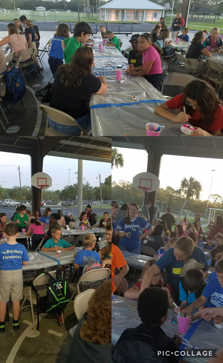 Moms rock with kindness at Bayshore Elementary!