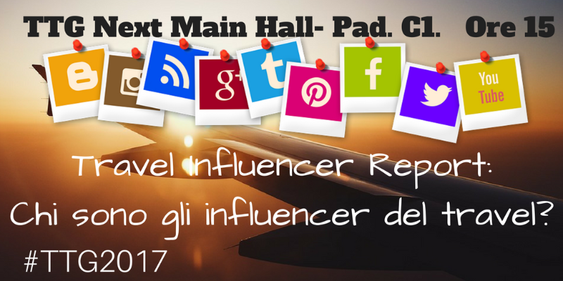 travelbloggerit's tweet photo. A #TTGNext si parla del fenomeno degli influencer nel Travel. E domani alle 12,30 sul maxischermo #TTG2017 #TTGAITB https://t.co/UJyNtzuepO