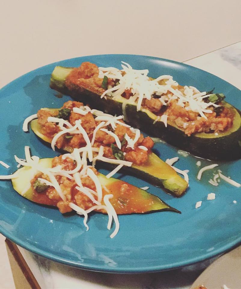 Shaydunn_'s tweet photo. Y'all! I made these sausage zucchini boats last night, and they may be one of my new favorites for a weekly meal. #chefshay #foodie https://t.co/kNgPYLVe9j