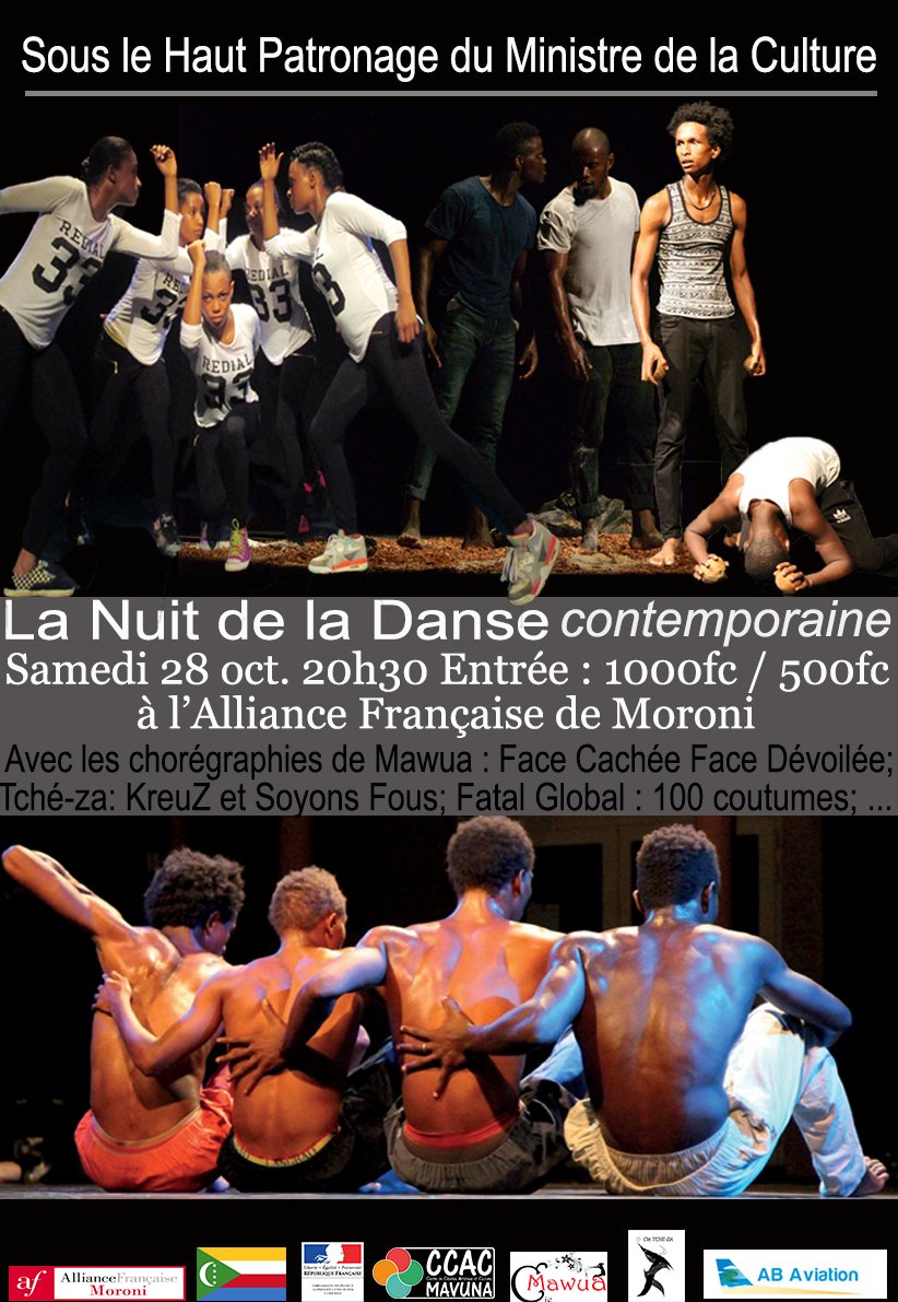 La nuit de la danse contemporaine samedi 28 Oct à 20h30